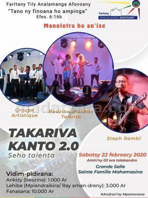 Takariva kanto 2.0 Steph Rambi - Sainte Famille Mahamasina