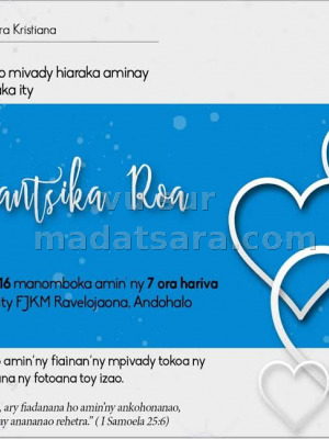 Takarivantsika roa - Université FJKM Ravelojaona Andohalo