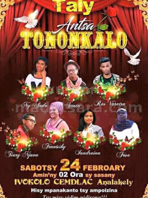 Taly Antsa Tononkalo - CMDELAC‍