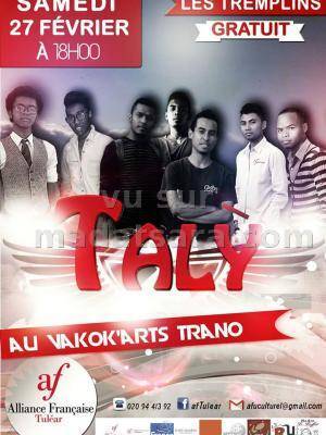 Taly en concert au Vakok'Arts Trano