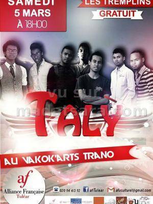 Taly en concert au Vakok'Arts Trano