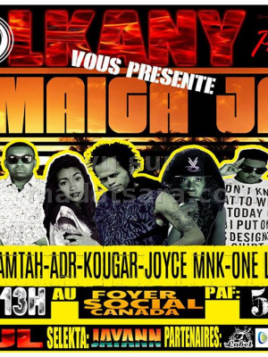 Tamaigany show au Foyer Social Canada Toamasina‍ avec Sixman‍, Lam'Tah‍ , Thiera Kougar‍, Adr, Joyce Mena Makoa‍, One Lio‍ & Madmax