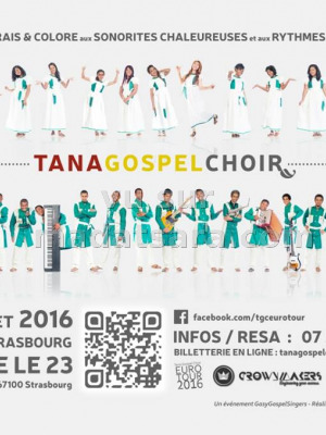 Tana Gospel Choir - Espace Le 23 - Strasbourg