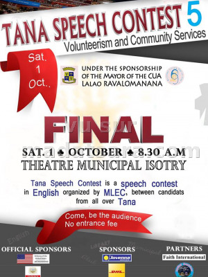 Tana Speech contest 5 - Tranompokonolona Isotry‍