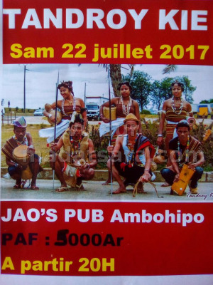 Tandroy Kie‍ en concert au JAO'S PUB‍