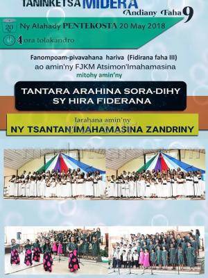 Taninketsa midera andiany faha 9 Tsantan'i Mahamasina fjkm Atsimon'i Mahamasina