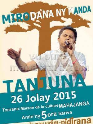 Tanjuna - Mirodana ny mana à la maison de la culture Mahajanga