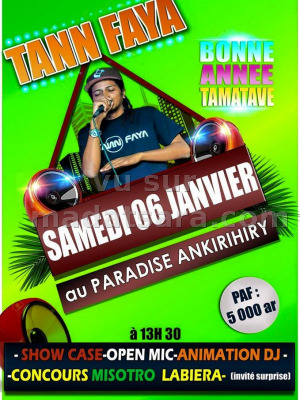 Tann Faya‍ bonne année au Ankirihiry Paradise‍