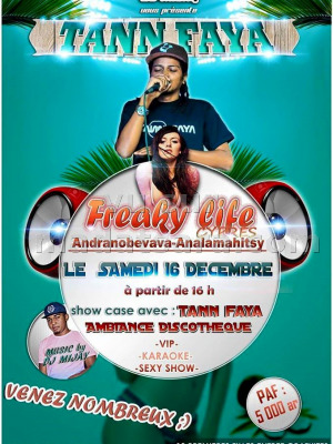 Tann Faya‍ en show case au Freaky Life Analamahitsy‍