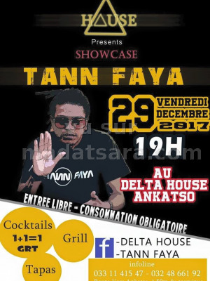 Tann Faya‍ en show case - Delta House Ankatso