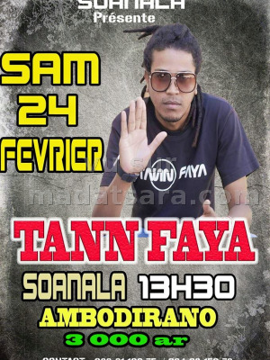 Tann Faya‍ en show case Soanala Ambodirano