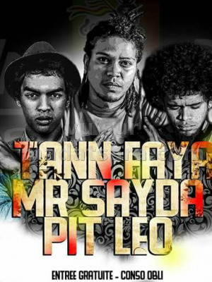 Tann Faya‍ , Mr Sayda‍ , Pit Leo‍ - cabaret acoustic - La Palette Antsirabe‍