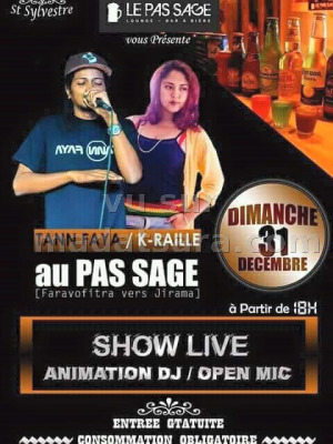 Tann Faya‍ & Princess K.Raille‍ en show case Le Pas Sage - Bar à bières Ambondrona‍