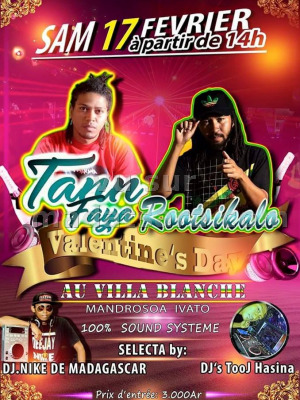 Tann Faya‍ & Rootsikalo‍ - valentine's day - Villa Blanche Mandrosoa IVato‍