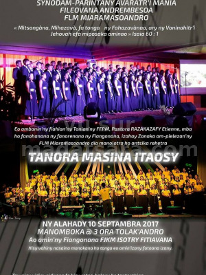 Tanora Masina Itaosy‍ en concert FJKM Isotry Fitiavana‍