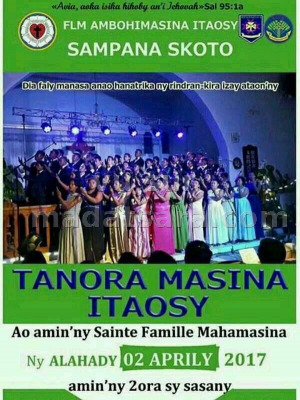 Tanora Masina Itaosy‍ en concert Sainte Famille Mahamasina‍