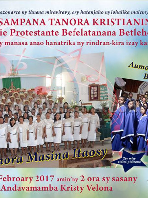 Tanora Masina Itaosy‍ & STK Aumonerie Protestante Befelatanana - FJKM Andavamamba Kristy Velona