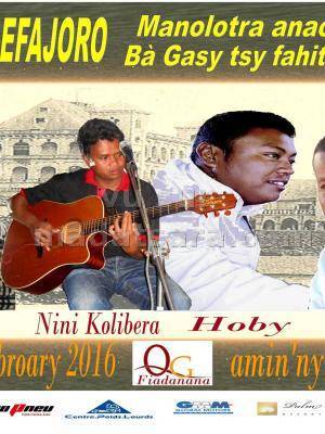 Tarika efajoro Dina, Nini Kolibera, Hoby, Fitah - Ba gasy tsy fahita - QG Fiadanana