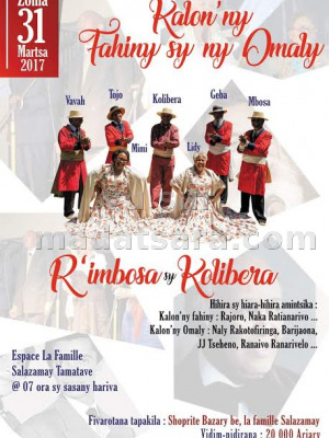 Tarika kolibera‍ sy R'Imbosa‍ - Kalon'ny Fahiny sy Omaly - Espace La Famille Salazamay‍