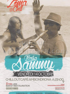 Tarika Sammy‍ en concert au Chillout Café Ambondrona‍