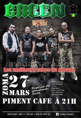 Tarika Green en concert au Piment Café - Les meilleurs tubes du groupe
