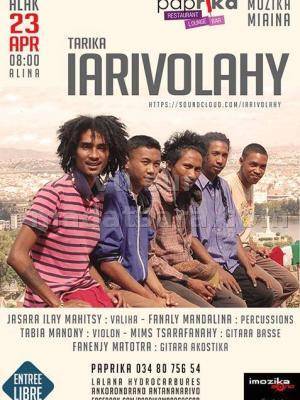 Tarika IARIVOLAHY Mozika miaina en concert au Paprika