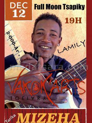 Tarika Mizeha Full Moon Tsapiky en concert au Vakok'Arts Toliara