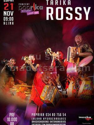 Tarika Rossy en concert au Paprika