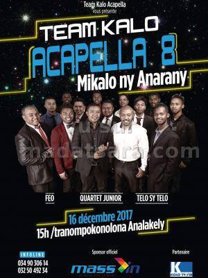 Team'Kalo A Capella en concert Tranompokonolona Analakely