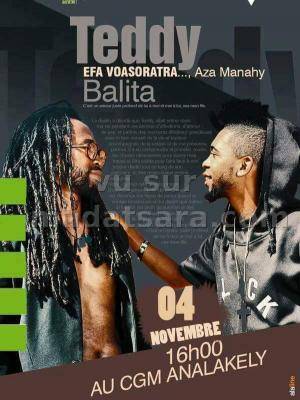 Teddy & Balita en concert CGM Analakely