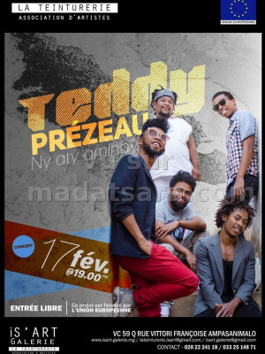 Teddy Prezeau‍ en concert Is'Art Galerie‍