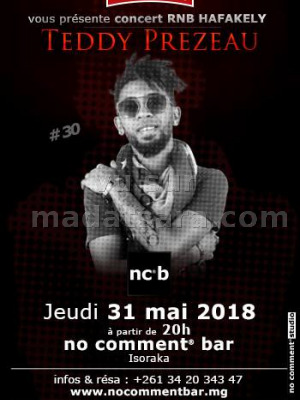 Teddy Prezeau‍ en concert No Comment Bar Isoraka‍
