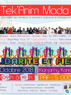 Tek'Anim Mada - Solidarité et fiesta - Kianjan'ny Kanto Mahamasina‍
