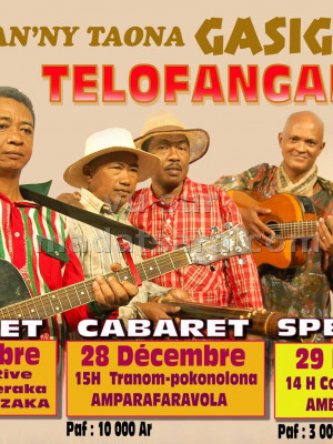 Telo fangady‍ - Belle Rive Antsahatanteraka Ambatondrazaka - Tranompokonolona Amparafaravola - Collège St Joseph Ambatondrazaka