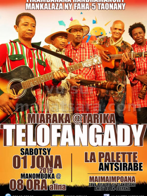 Telo fangady‍ - La Palette Antsirabe‍