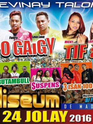 Revinay taloha - Tempo Gaigy , Tif A Tif, Nabaoh, Krutambul, Suspens, 3Isan100 & Spesialista - Coliseum