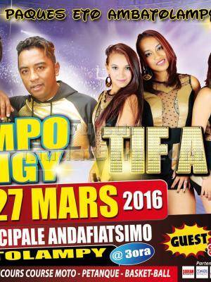 Tempo Gaigy & Tif A Tif - Stade municipal Andafiatsimo - Guest : Staray & Erica