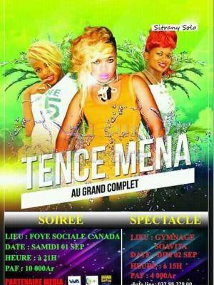 Tence Mena au grand complet Foyer Social Canada Toamasina - Gymnase Soavita Toamasina