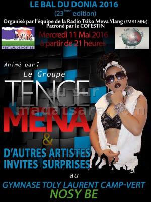 Tence Mena - Bal du Donia 23ème édition au Gymnase Toly Laurent