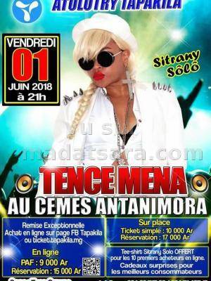 Tence Mena en concert CEMESS Antanimora