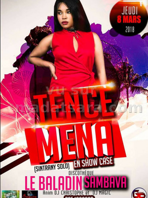 Tence Mena‍ en show case au Baladin Sambava‍