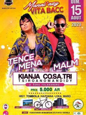 Tence Mena & Malm Martiora Manalazy vita bacc Kianja COSATRI tsiroanomandidy