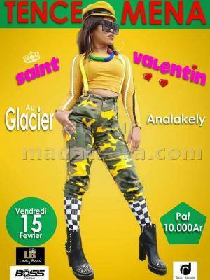 Tence Mena saint Valentin Le Glacier Analakely