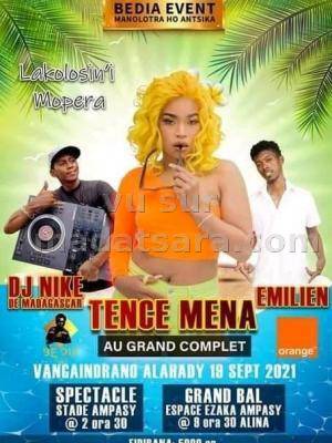 Tence Mena Stade Ampasy Vangaindrano - Espace Ezaka Ampasy