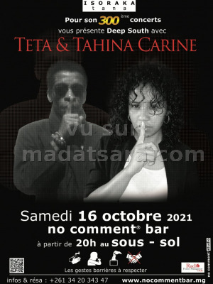 Teta‍ - Tahina Carine -  No Comment Bar Isoraka‍