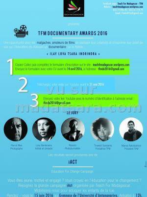 TFM Documentary Awards 2016 - Gymnase de l'Université d'Antananarivo