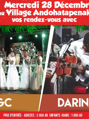 TGC (Tana Gospel Choir)‍ & Darindra en concert au Village Andohatapenaka‍