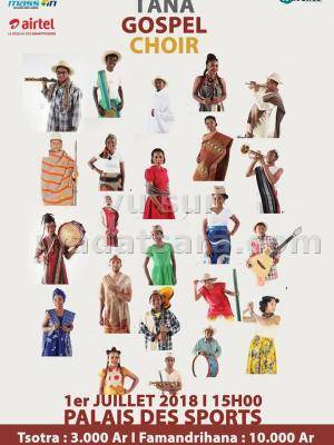 TGC (Tana Gospel Choir) efa lera Palais des Sports Mahamasina