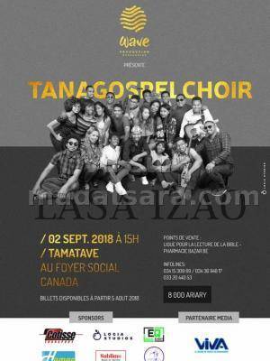 TGC (Tana Gospel Choir) en concert Foyer Social Canada Toamasina