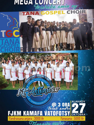 TGC (Tana Gospel Choir)‍ Kt Antanivao - FJKM Kamafa Vatofotsy